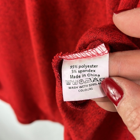 Zanzea peek-a-boo bodice long sleeve dress Sz XL - Picture 9 of 10